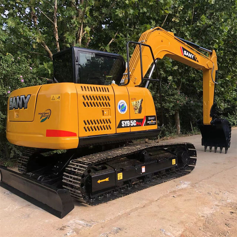 Chinese Brand SANY SY95C Used Hydraulic Excavator Weight 9 Tons Tier3 With Blade