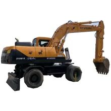 Construction Second Hand Hyundai Excavator With Original Color And Hydraulic Cylinder Origin