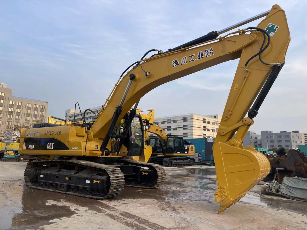 Used excavators caterpillar 330D 30 tons large cat excavators in good condition