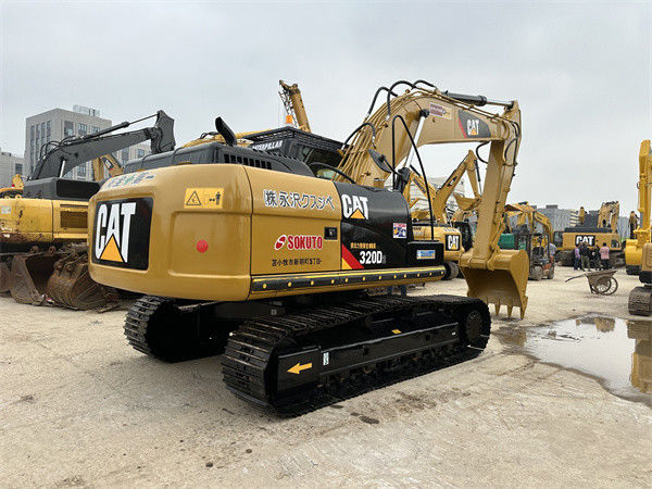 Crawler Moving Type Used Caterpillar Excavator 320D2 for Your Construction Needs