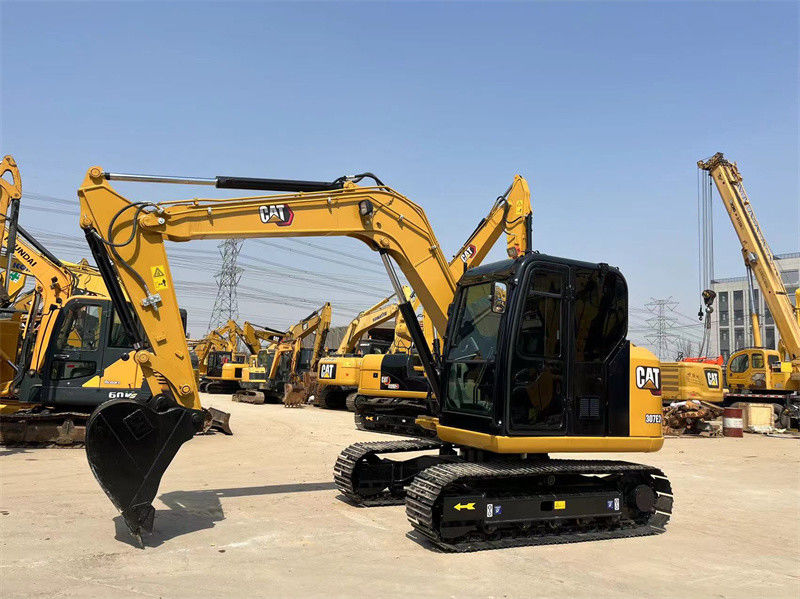7 Ton Used CAT Mini Excavator 307E2 Caterpillar 305 306 307 Crawler Excavators