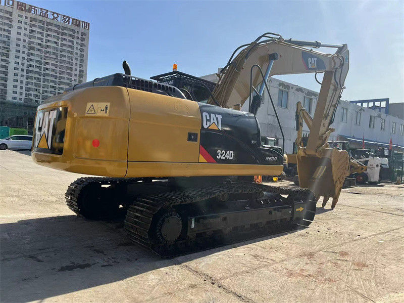 24 Ton Used CAT 324DL Excavator With C7 Engine Original Cat Excavator
