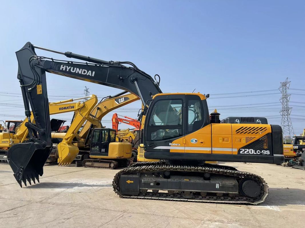 Hyundai 220LC-9S Excavator Used 22 Ton Large Size Excavator