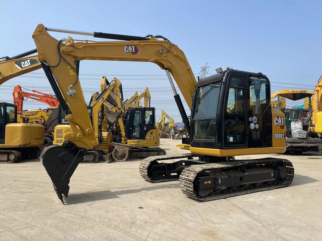 Used Small Cat Excavator Cat 308E2 Excavator 8 Ton Mini Excavator