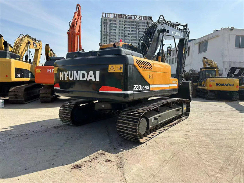 Used Hyundai R220LC-9S Excavator 22 Ton Korea Used Hyundai 220 Mining Digger