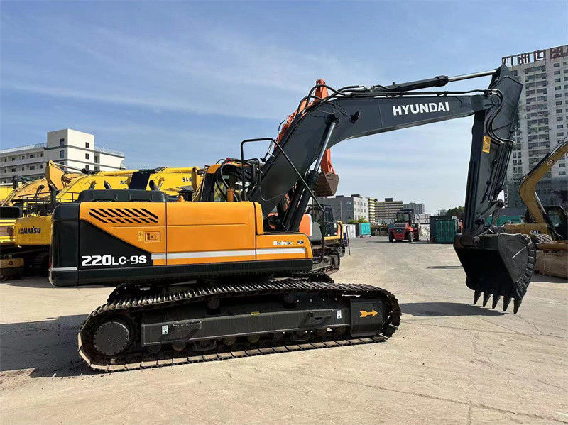 Used Hyundai R220LC-9S Excavator 22 Ton Korea Used Hyundai 220 Mining Digger