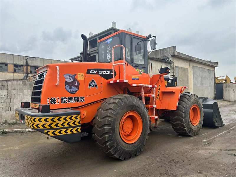 Original Used Doosan DL503-9C Wheel Loader Doosan DL503 Used Front End Loader