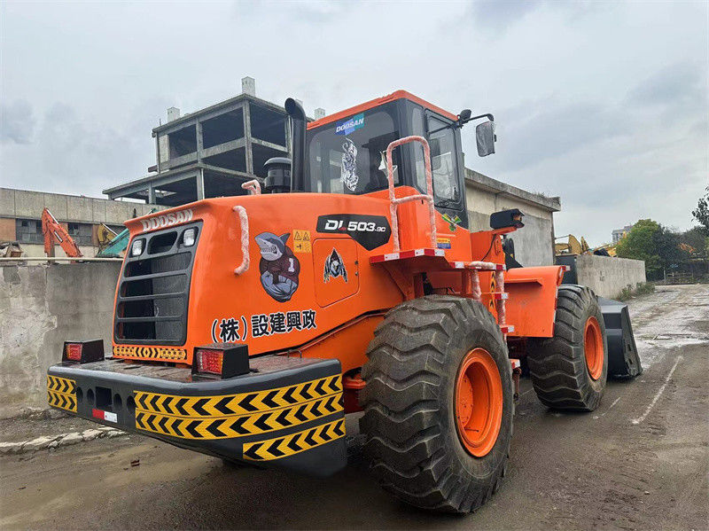 Original Used Doosan DL503-9C Wheel Loader Doosan DL503 Used Front End Loader