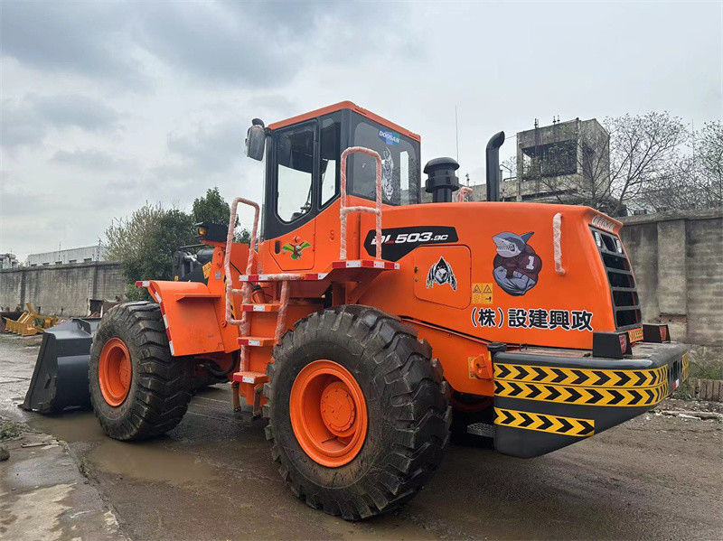 Original Used Doosan DL503-9C Wheel Loader Doosan DL503 Used Front End Loader