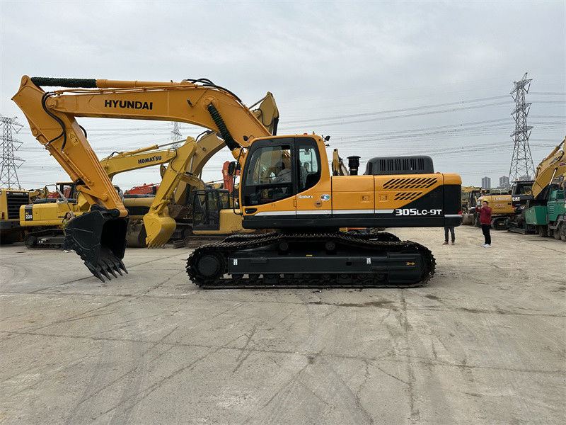 30 Ton Used Hyundai R305LC-9S Excavator Korea Used Hyundai 305 Mining Digger