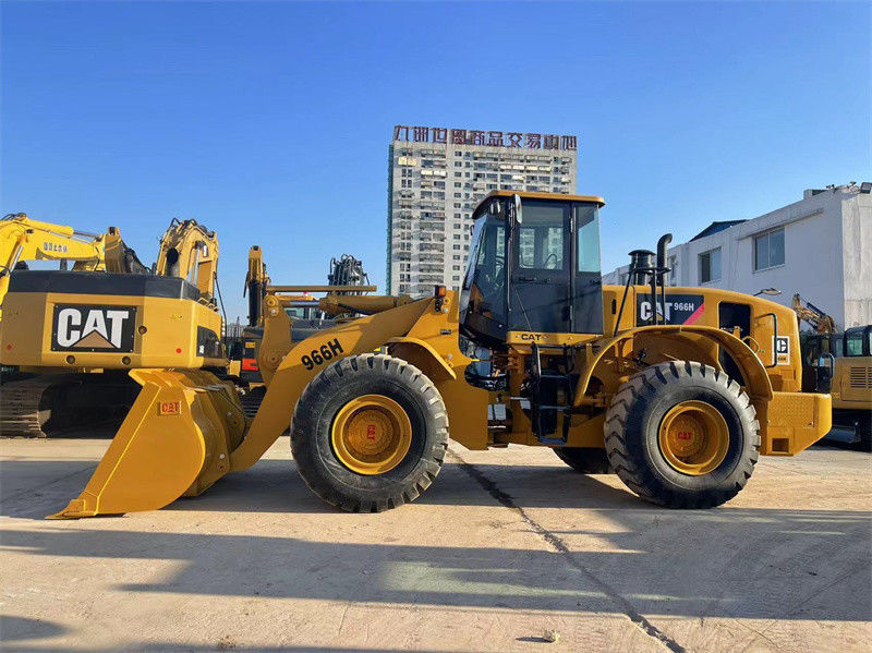 Used CAT 966H Wheel Loader Caterpillar CAT 966 Front Loader with Powerful Diesel Engine