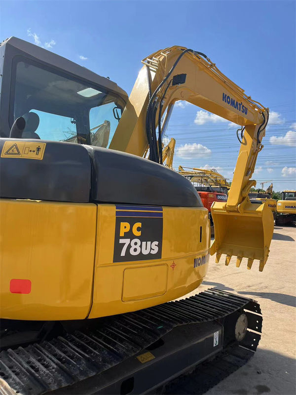Original Japan Used Komatsu PC78us Crawler Excavator PC78US-6 Mini Excavator