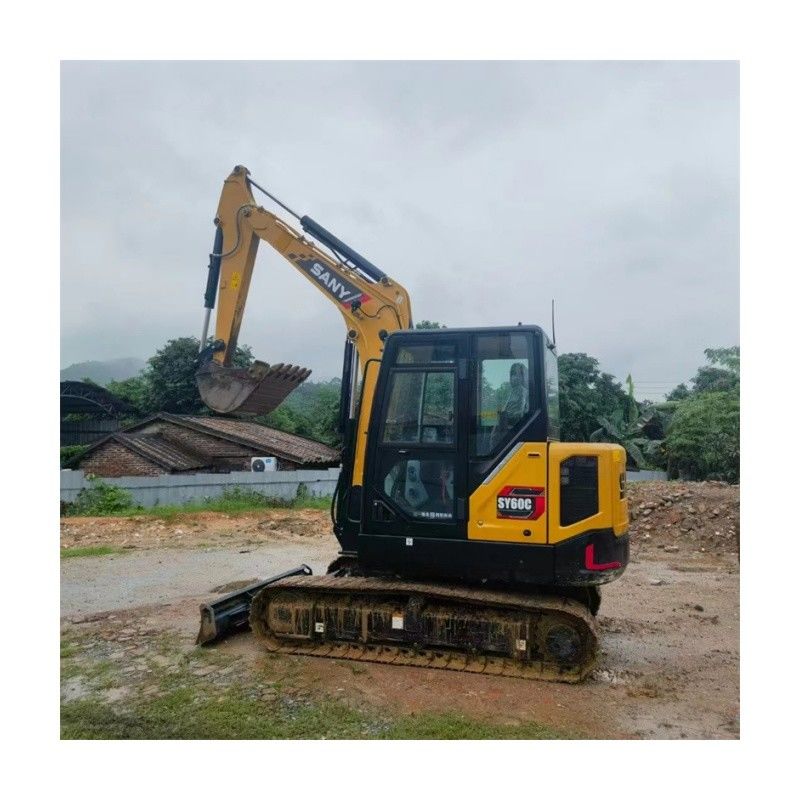 China Sany SY60C Pro Used Excavator Second Hand 6 Ton Sany Sy60 Mini Digger