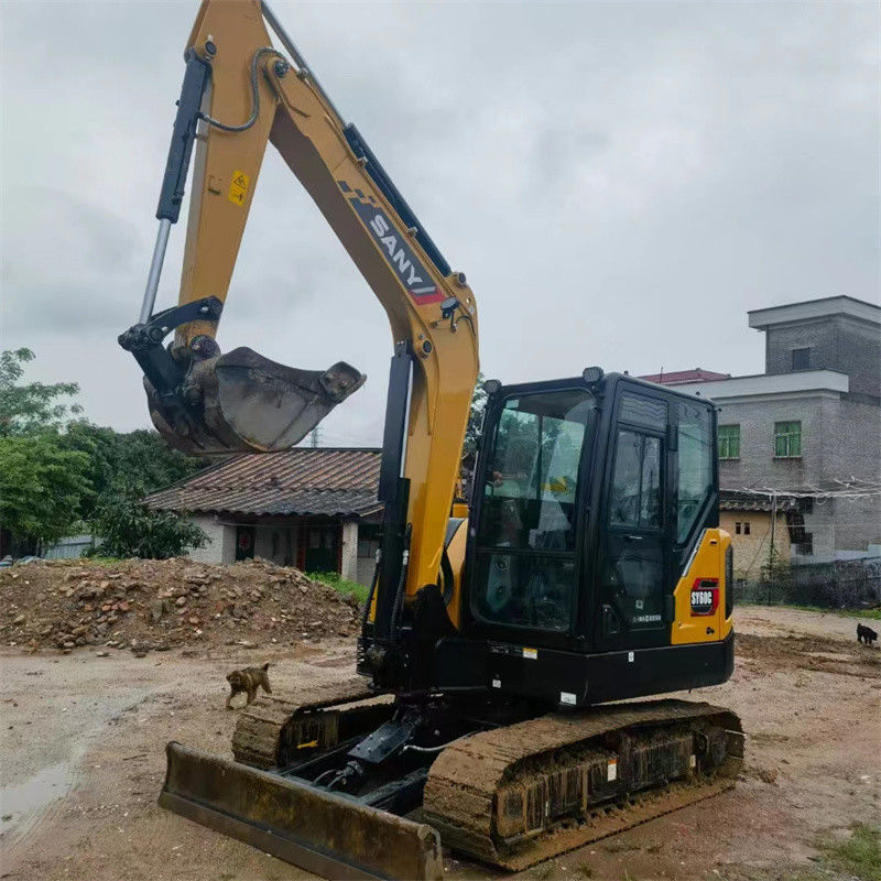 China Sany SY60C Pro Used Excavator Second Hand 6 Ton Sany Sy60 Mini Digger