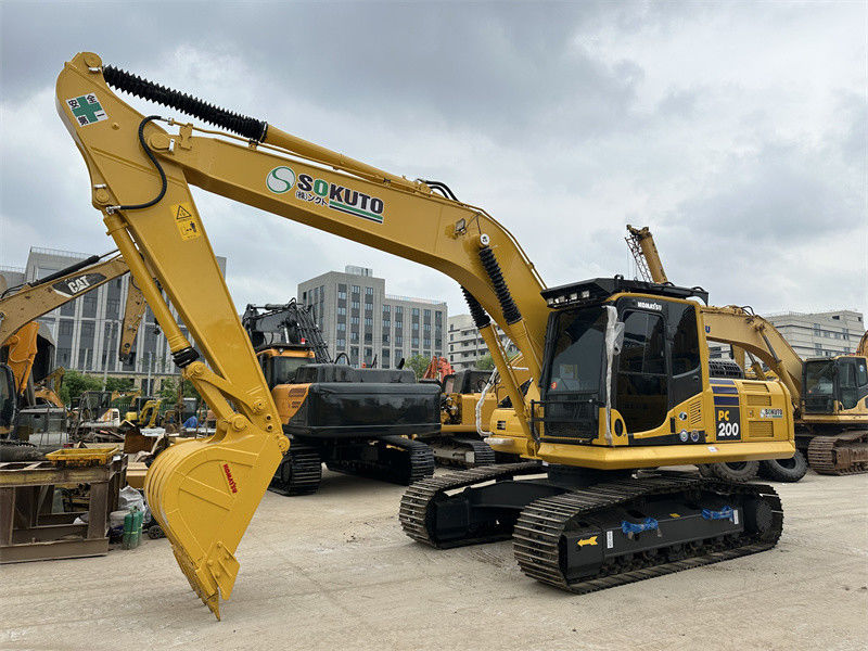 Used Komatsu PC200-8 Used Japan Excavator Excellent Condition Mid-Sized Hydraulic Excavator