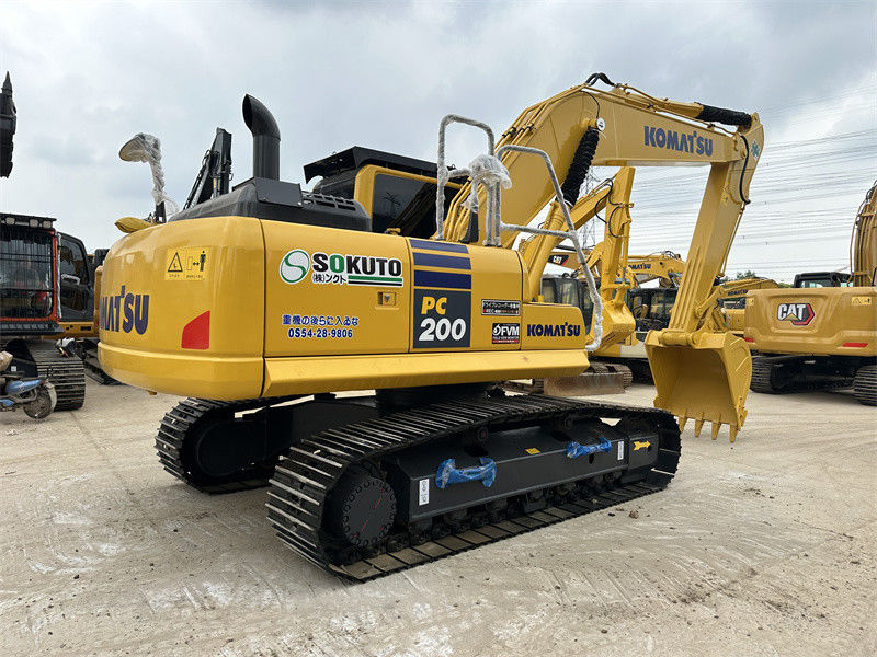 Used Komatsu PC200-8 Used Japan Excavator Excellent Condition Mid-Sized Hydraulic Excavator
