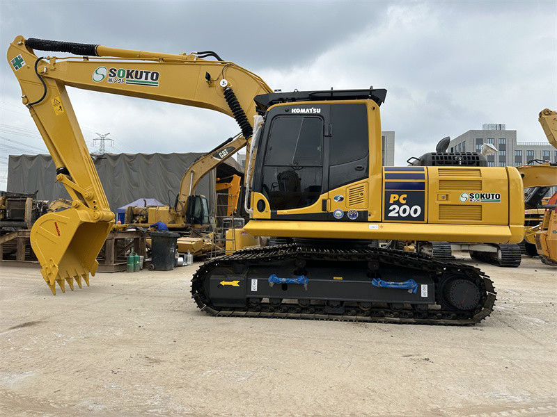 Used Komatsu PC200-8 Used Japan Excavator Excellent Condition Mid-Sized Hydraulic Excavator