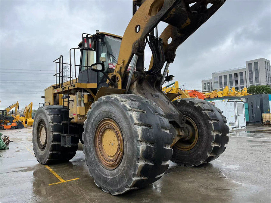 Original Color CAT 986H Front Wheel Loader Powerful Engine C15
