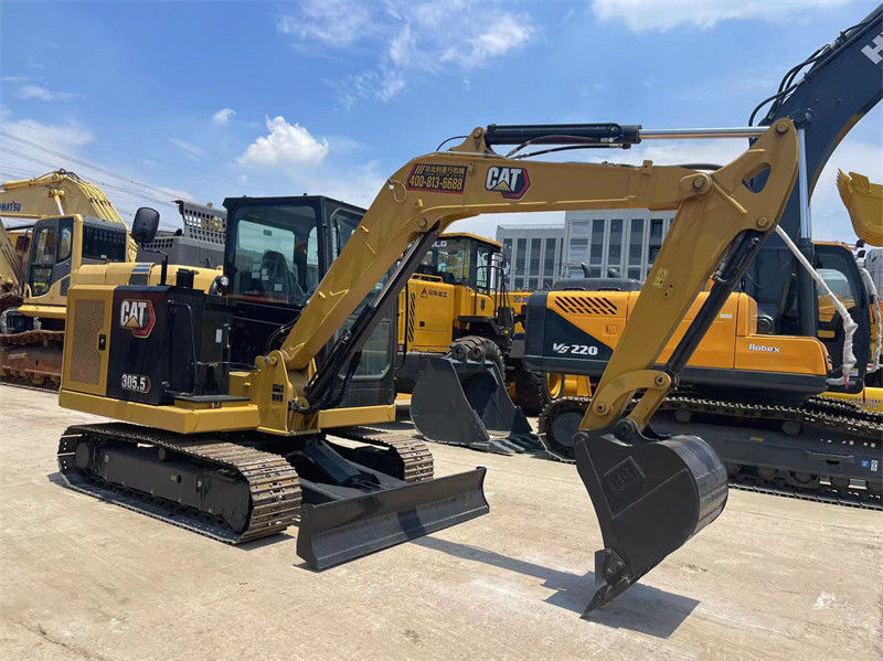 Brand New CAT 305.5 5.5 Ton Caterpillar 305.5 Mini Crawler Excavators