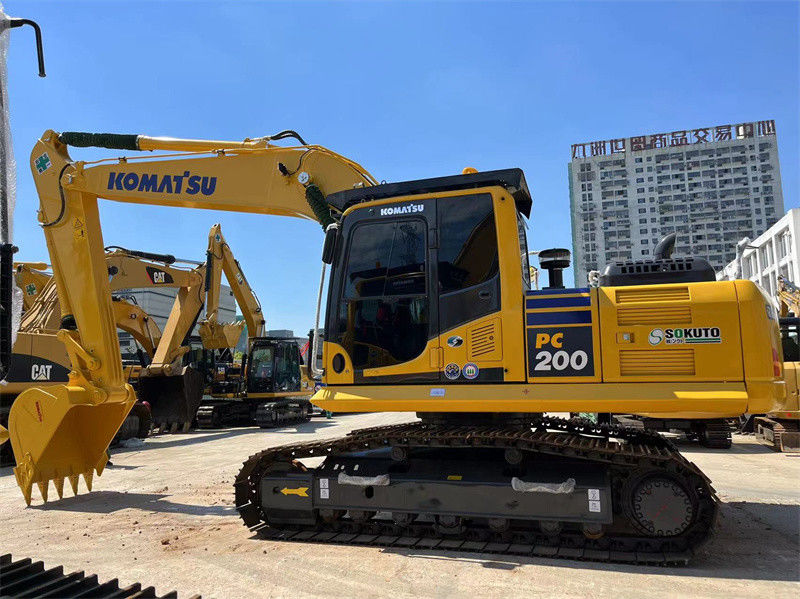 Cheap 20 Ton Used Japan Excavator Komatsu PC200-8 Crawler Excavator PC200 PC220