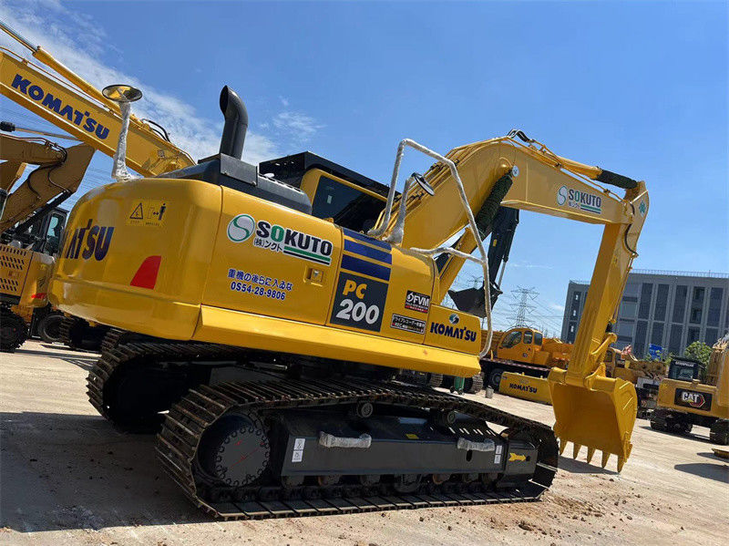 Cheap 20 Ton Used Japan Excavator Komatsu PC200-8 Crawler Excavator PC200 PC220