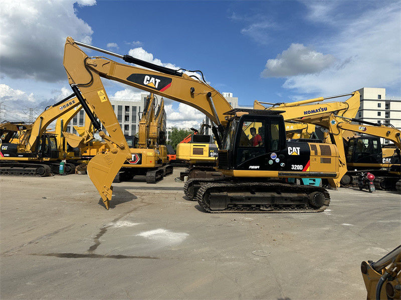 Used Cat Excavator Cat 320D Used Excavators With 1 M3 Bucket Capacity