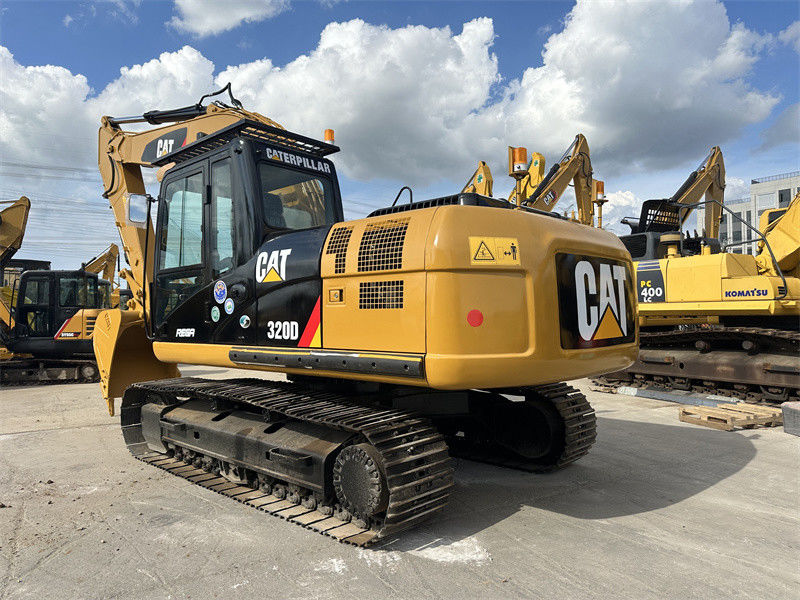 Used Cat Excavator Cat 320D Used Excavators With 1 M3 Bucket Capacity