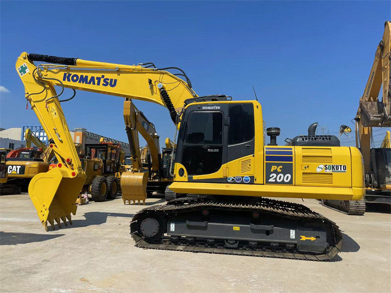 Cheap Used Japan Excavator Komatsu PC200-8 Crawler Excavator With 800mm Track