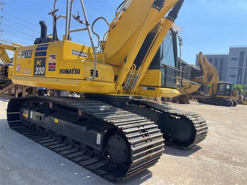 Cheap Used Japan Excavator Komatsu PC200-8 Crawler Excavator With 800mm Track