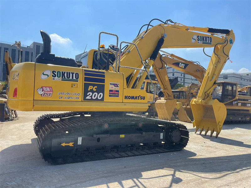Cheap Used Japan Excavator Komatsu PC200-8 Crawler Excavator With 800mm Track