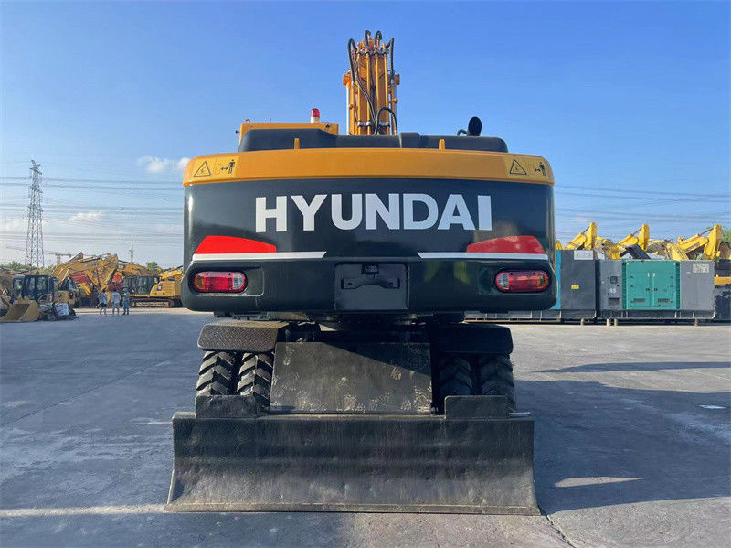 20 ton Korea Used Hyundai R210W-9 Wheel Excavator Hyundai 210 Wheel Excavator