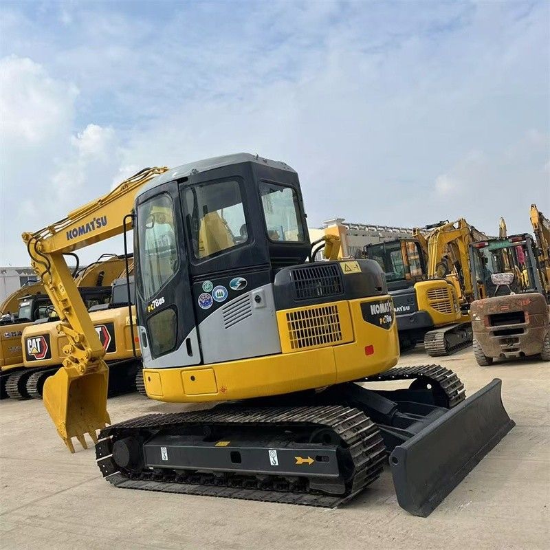 7.8 Ton Japan Used Komatsu PC78us Crawler Excavator PC78US-6 Mini Digger