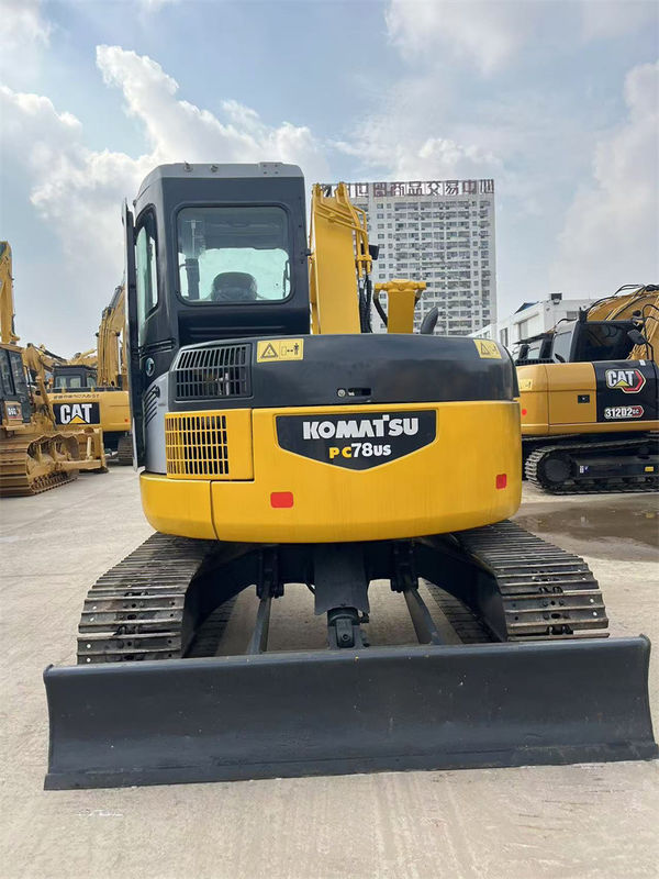 7.8 Ton Japan Used Komatsu PC78us Crawler Excavator PC78US-6 Mini Digger