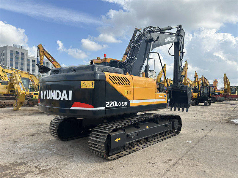 22 Ton Korea Used Hyundai R220LC-9S Excavator Hyundai 220 Crawler Digger