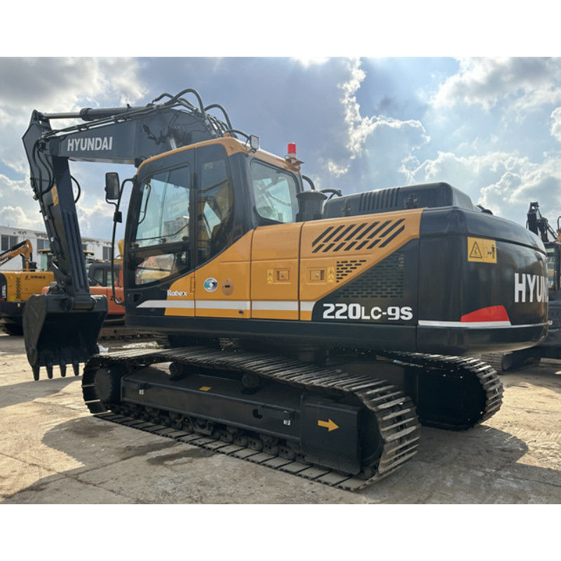 22 Ton Korea Used Hyundai R220LC-9S Excavator Hyundai 220 Crawler Digger
