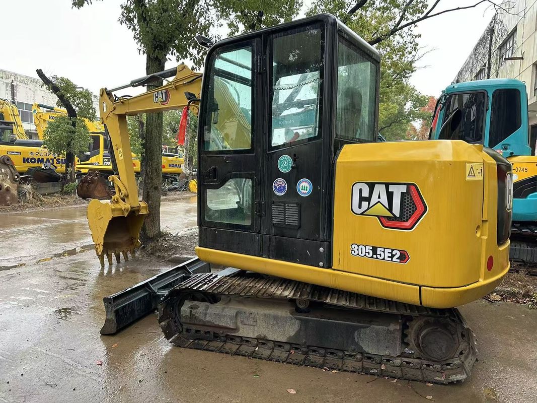 5.5 Ton Used CAT 305.5E Caterpillar 305.5 Mini Crawler Excavators