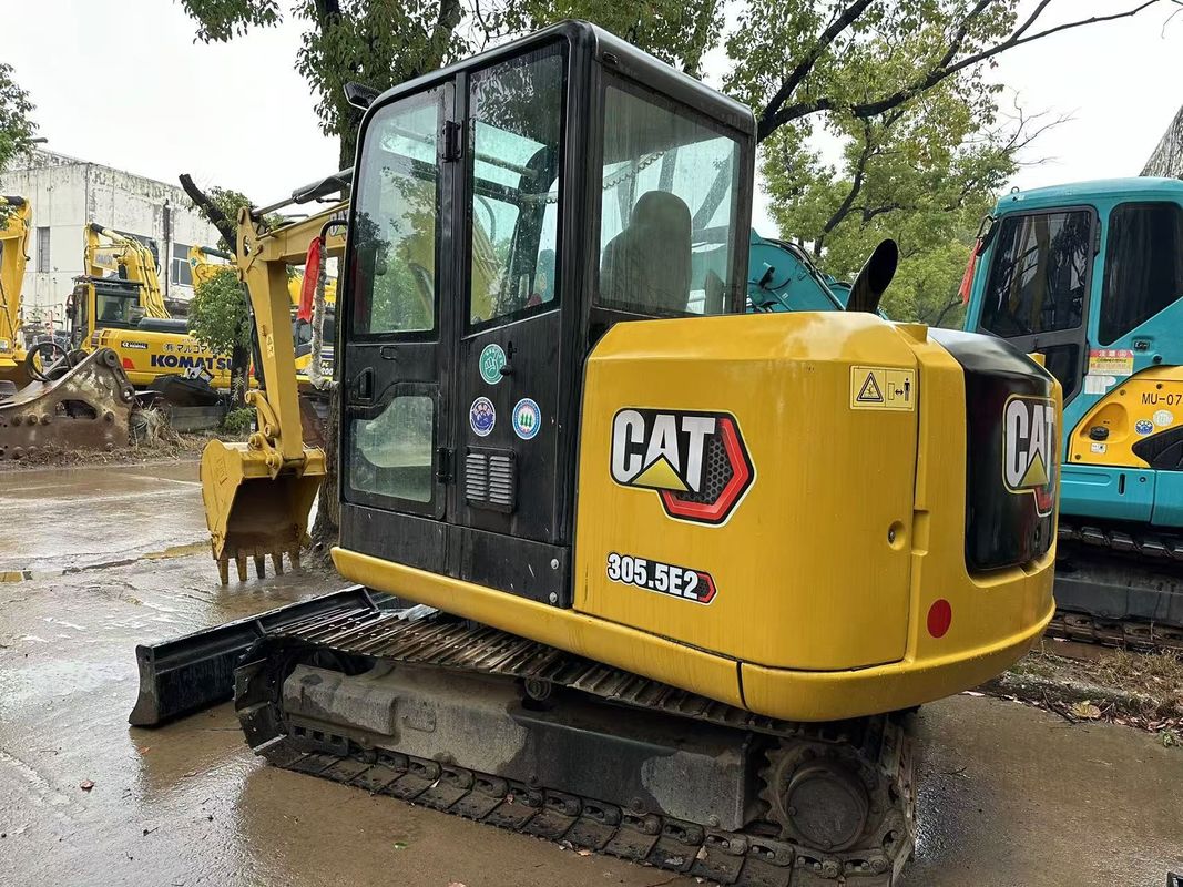 5.5 Ton Used CAT 305.5E Caterpillar 305.5 Mini Crawler Excavators