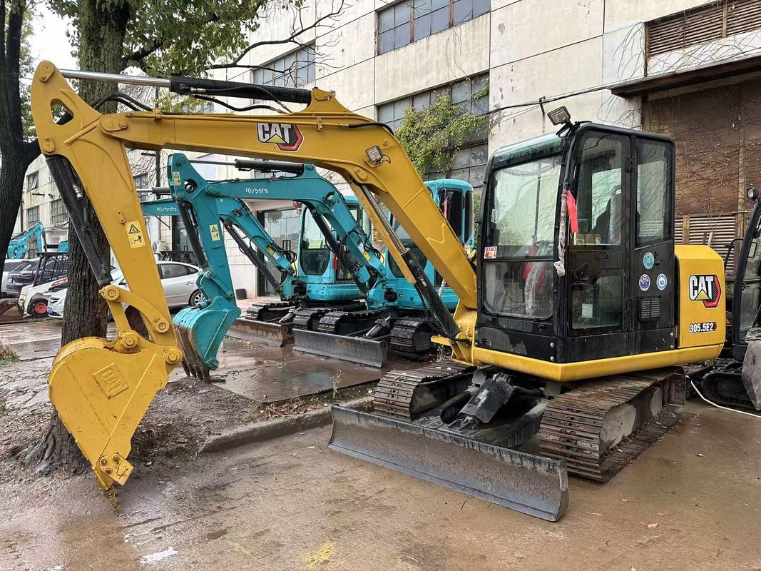 5.5 Ton Used CAT 305.5E Caterpillar 305.5 Mini Crawler Excavators