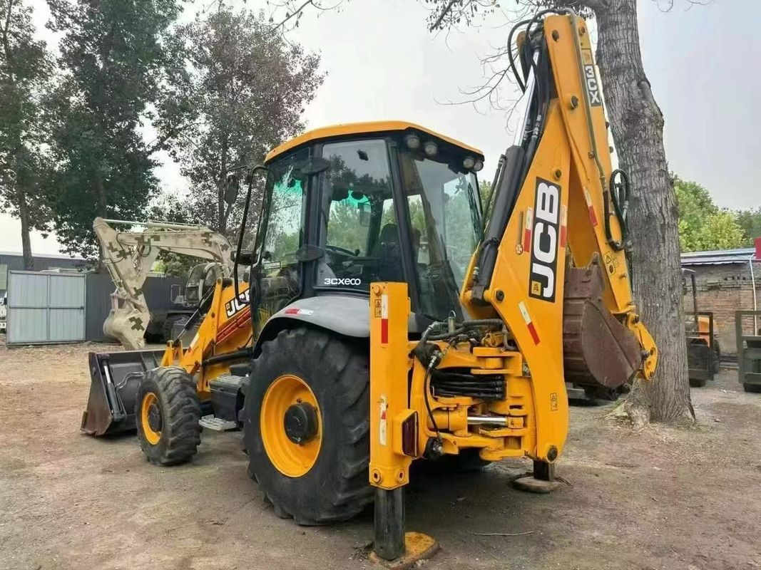 Used JCB 3CX Backhoe Loader With Split Bucket Extend Arm JCB 3CX Backhoe Excavator