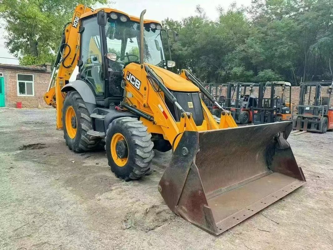 Used JCB 3CX Backhoe Loader With Split Bucket Extend Arm JCB 3CX Backhoe Excavator