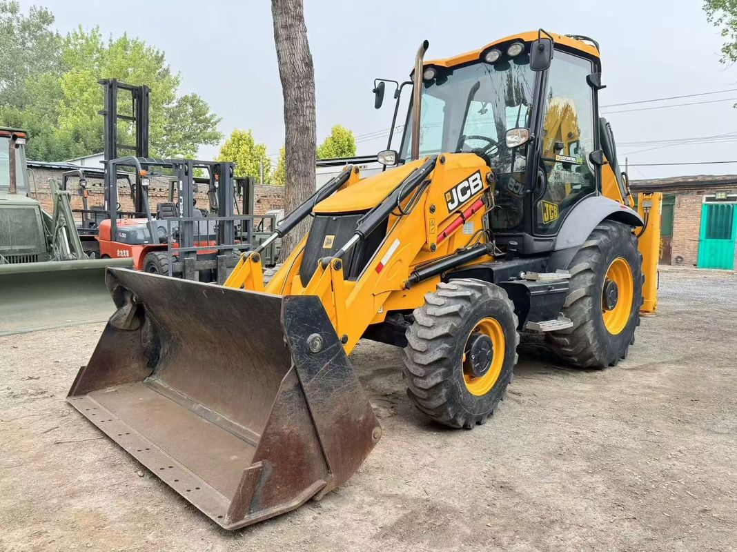 Used JCB 3CX Backhoe Loader With Split Bucket Extend Arm JCB 3CX Backhoe Excavator