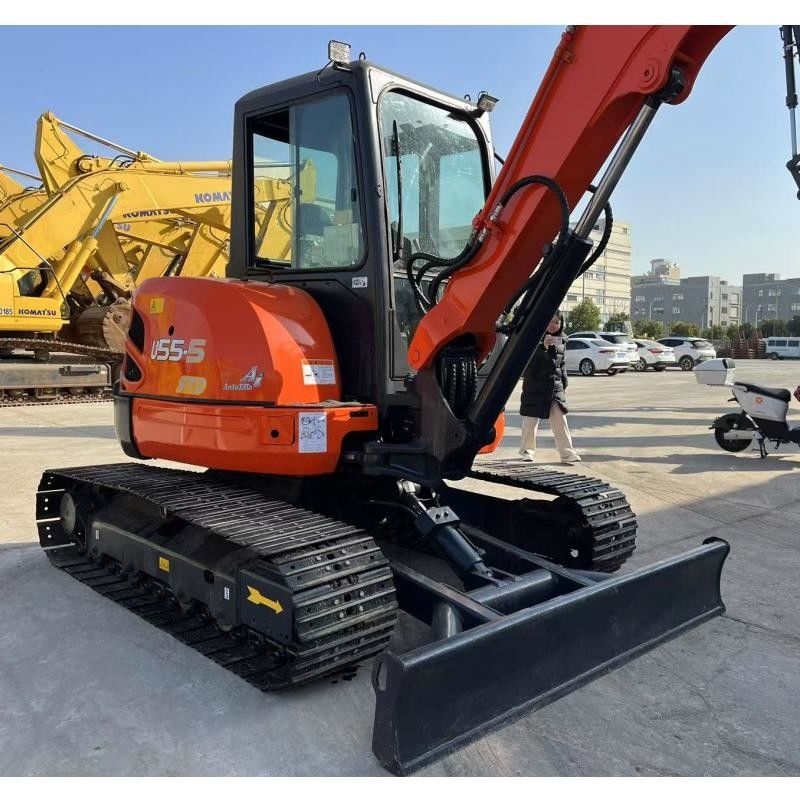 Kubota KX155 Japan Excavator 36.5 KN Bucket Digging Force For Construction