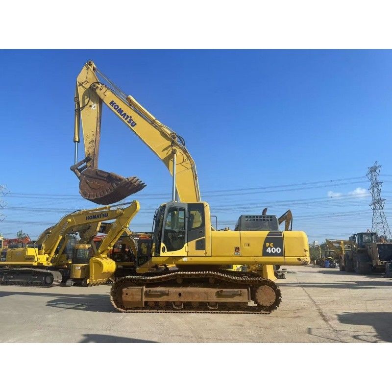Secondhand Komatsu PC400 Excavator 270 KW Engine Power for Heavy-Duty Construction
