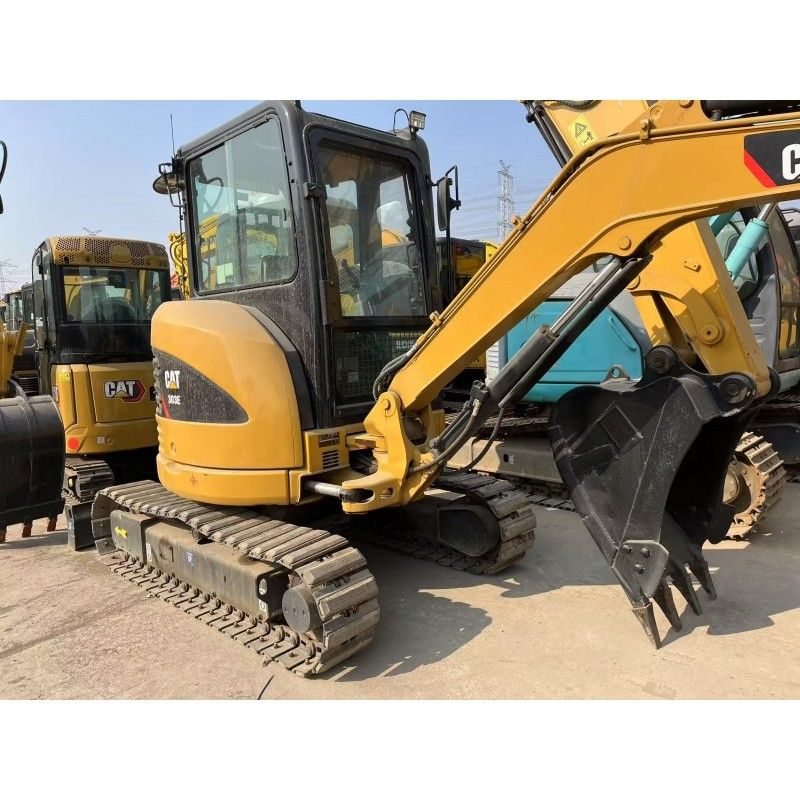 Used Small CAT 303E Excavator For Small Construction Sites And Tight Spaces
