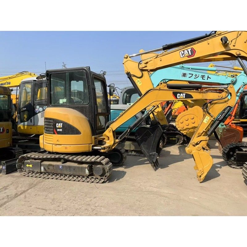 Used Small CAT 303E Excavator For Small Construction Sites And Tight Spaces