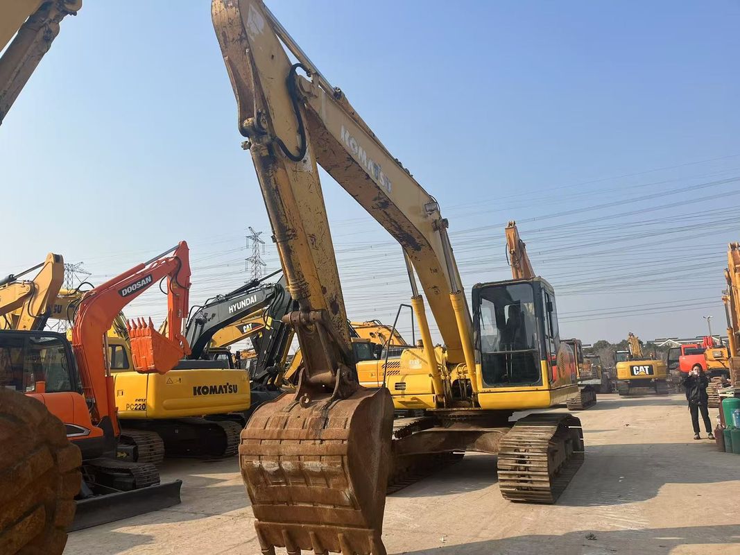 High Performance Used Komatsu PC220-7 Excavator 22 Tons Original Komatsu Excavator