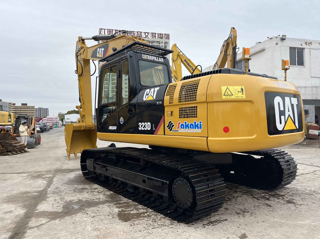 Used CAT 323DL  Crawler Excavator  For Construction Moving Type