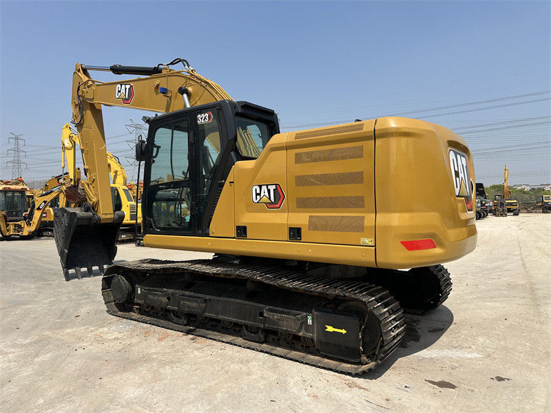 Used CAT 323 Excavator With C7.1 Engine Second Hand Caterpillar Excavator Year 2018