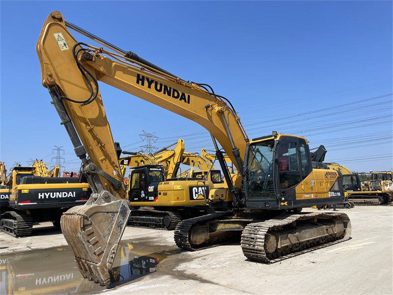 Original Paint Korea Used Hyundai R220LC-9S Excavator Hyundai 220 Crawler Digger