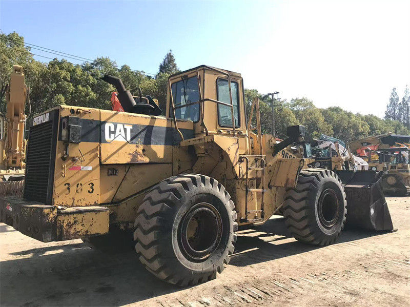 Original Paint Used CAT 966F Wheel Loader Secondhand Caterpillar CAT 966 Front Loader